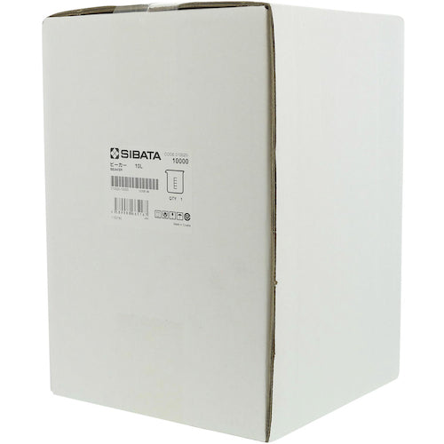 SIBATA ビーカー 目安目盛付 10000mL 010020-10000 1 個