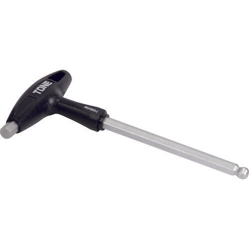 TONE 볼 포인트 육각봉 렌치(T형) 그립 볼 포인트 헥사곤 렌치 대변 치수 8mm TGBHW-08 1개
