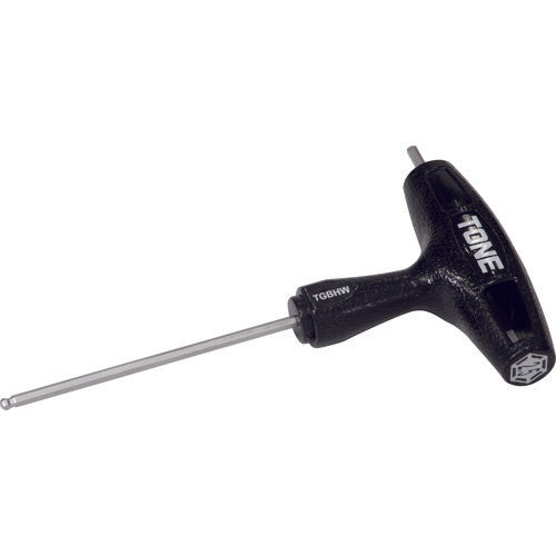 TONE Ball Point Hexagonal Wrench (T-shaped) Grip Ball Point Hexagonal Wrench Opposite Side Dimension 2.5mm TGBHW-2.5 1 Piece