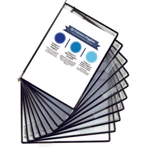 타리폴드 교환용 항균 포켓(스테인리스) A4×10장 114567 1 S