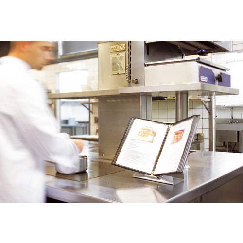 tarifold 게시용 항균 파일 스탠드(스테인리스) 스탠드 타입 A4×10 434807 1개