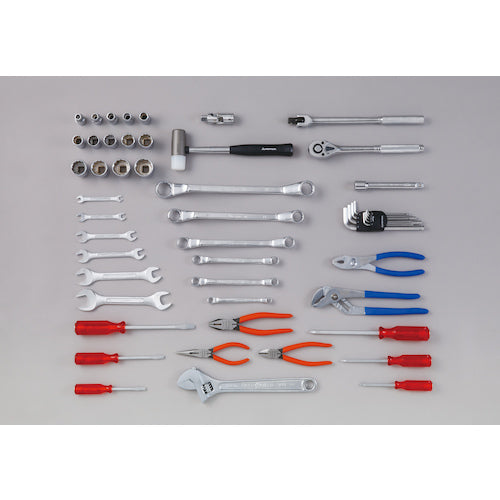 슈퍼 정비용 공구 세트 프로용 양열 공구 세트(3단식) 디럭스 타입 53점 세트 S5000DS 1 S