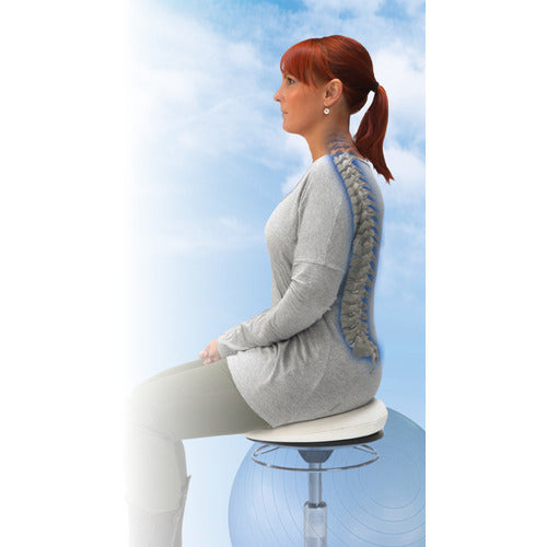 Global ピラティスチェア PILATES AIR SEAT レッド 座高52〜71cm 45224212 1 脚