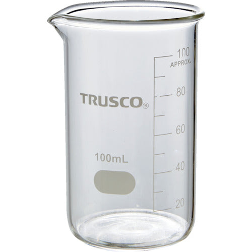 TRUSCO Tall Beaker 100ml GTB-100 1 piece