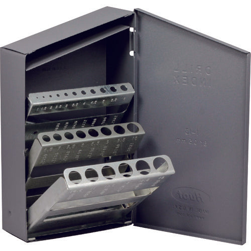 ヒューイット スタブドリルケース 1.0〜13.0mm /(0.5とび)【25本収納】 11375 1 個