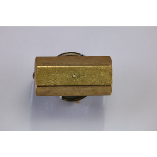 HAMAI エアー(水)抜き穴付き 黄銅製ボールバルブ BBS-61-10RC 1 個