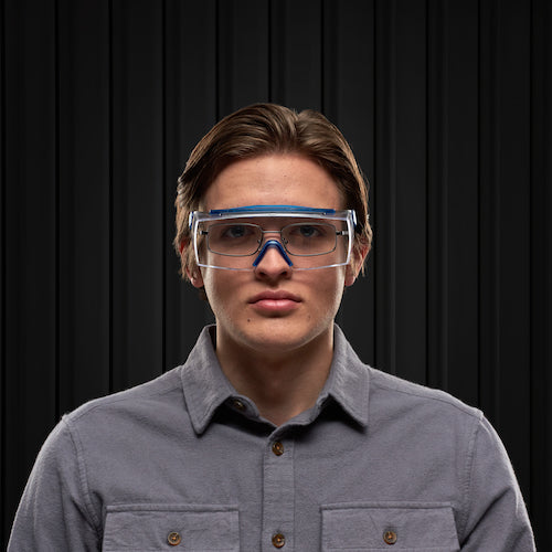 3M Secure Fit Protective Glasses Clear SF3701AS-BLU N SF3701AS-BLU N 1 pc