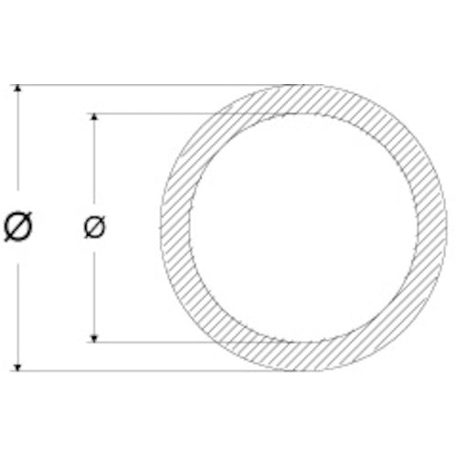 IWATA 실리콘 튜브 2m SS03/06-L2 1개