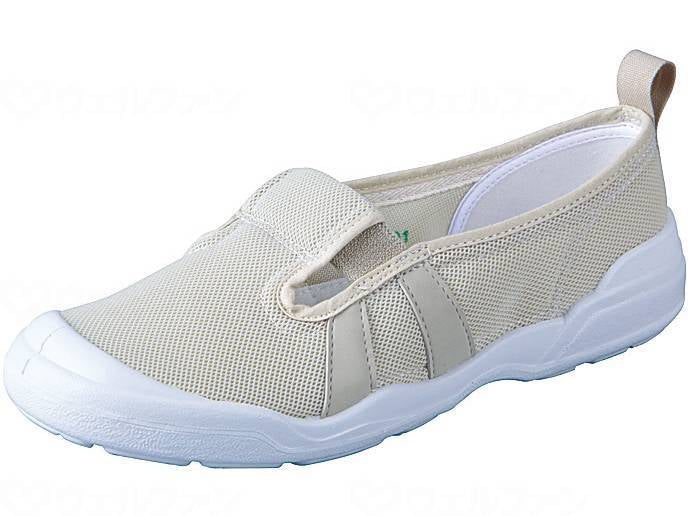 ムーンスターMS大人の上履き01 ベージュ 22.0