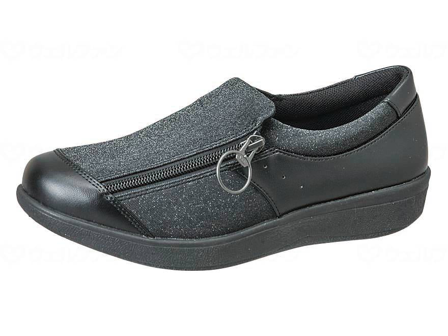 ムーンスターウェルル02 FブラックC 23.0