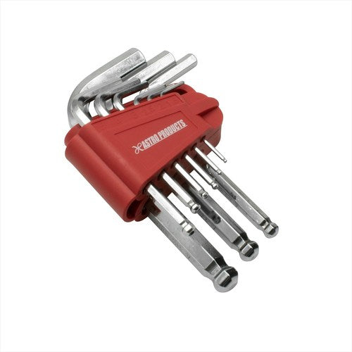 Astro Products AP HEX Wrench Set Short Ball Point (9-piece set) 2002000030849 1 set