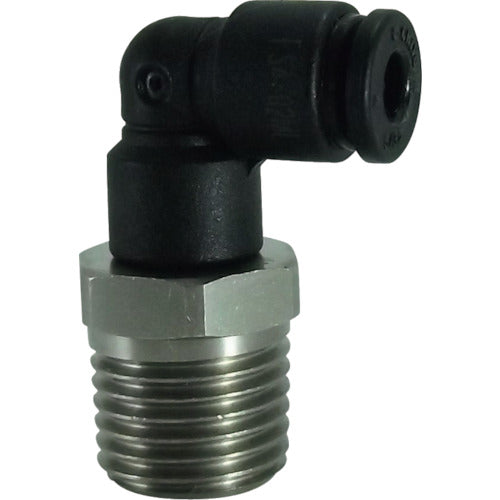 치요다 파이브 SUS 메일 엘보 4mm·R1/4 FS4-02ML 1개