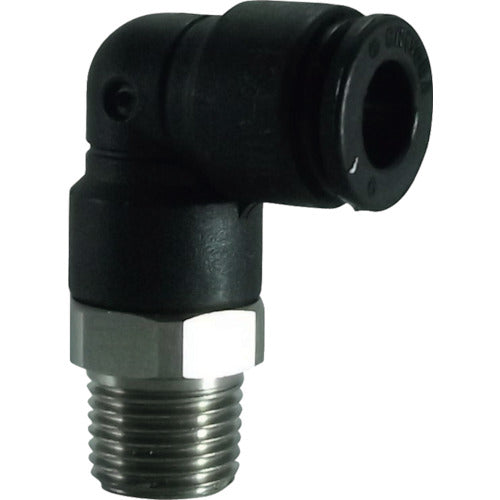 チヨダ ファイブSUSメイルエルボ 6mm・R1/8 FS6-01ML 1 個