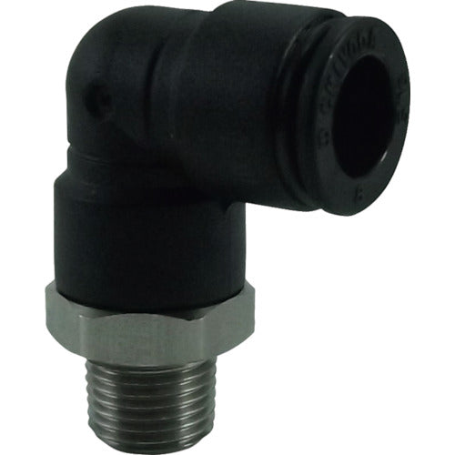 チヨダ ファイブSUSメイルエルボ 8mm・R1/8 FS8-01ML 1 個