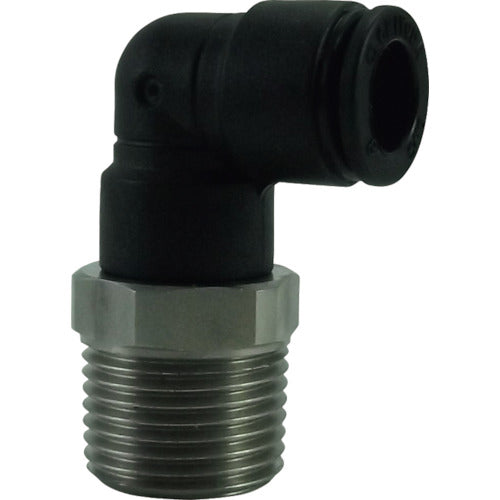 チヨダ ファイブSUSメイルエルボ 8mm・R3/8 FS8-03ML 1 個