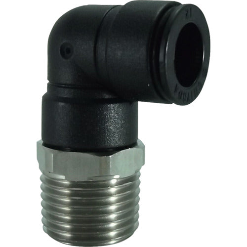 チヨダ ファイブSUSメイルエルボ 12mm・R1/2 FS12-04ML 1 個