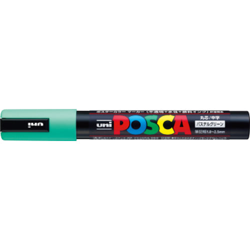 uni Water-based Pigment Marker Posca Medium Round Tip P Green PC5MP.6 1 pc