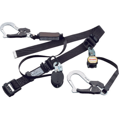 토요 세프티 몸통 벨트형 추락 제지용 기구 NO.RU-511W 1개