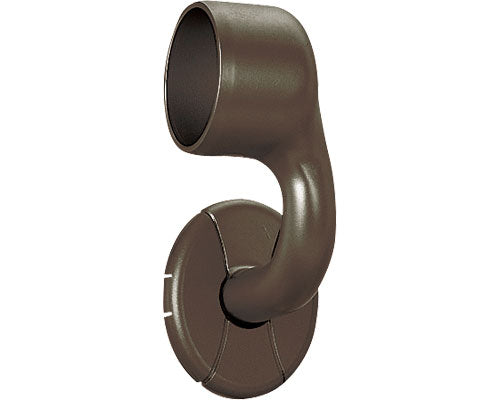 φ32 Side Support End Bracket Right Hand / 040-1355 Brown BE-10RB 1 pc