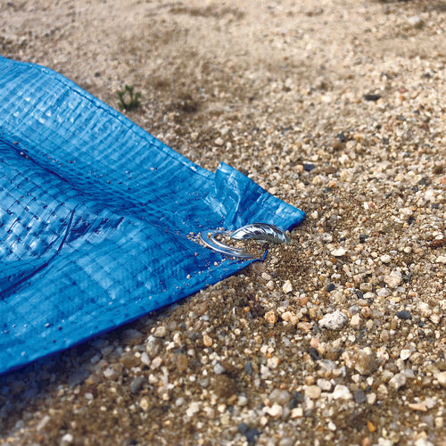 DAIDOHANT 로프 고정 J형 6X200 (크로메이트) 10102221 1개