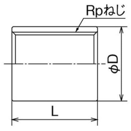 オンダ製作所 SFS2型 ソケット(Rp1/4) SFS2-08 1 個