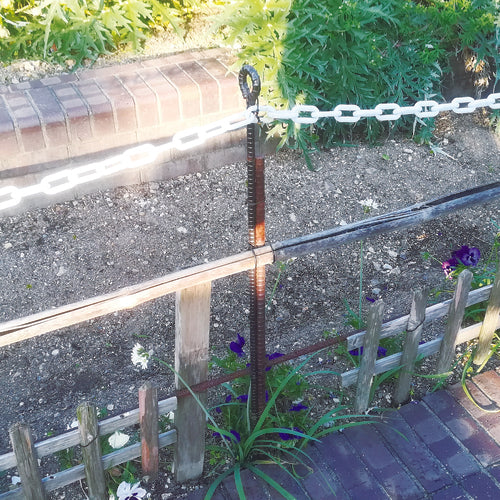 DAIDOHANT 컬러 이형 로프 고정 원형 13 × 1500 얼룩말 (노랑 · 검정) 10168000 1