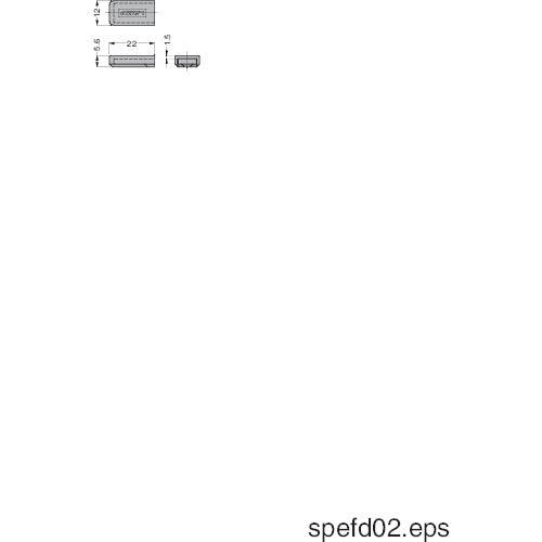 SUGATSUNE (120019642)SPE−FC20/棚受カバー SPE-FC20 1 個