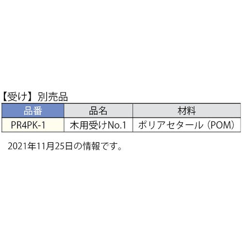 SUGATSUNE (140059019) PR4PK-1 푸시 래치 【수신】별매품 PR4PK-1 1개