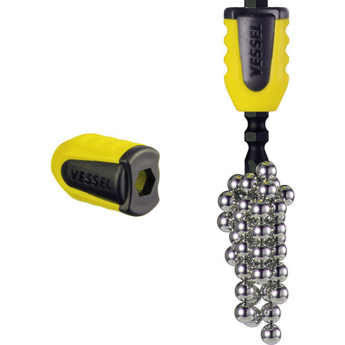 VESSEL Screw Mag Catcher (Yellow) 1 piece NMC-1PY NMC-1PY 1 piece