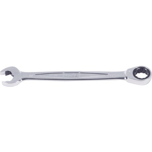 TONE Combination Ratchet Wrench Quick Ratchet Wrench Opposite Side Dimension 22mm Total Length 247mm RMQ-22 1 Piece