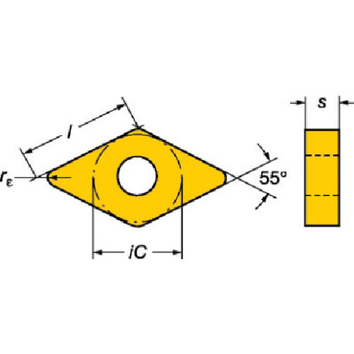 Sandvik T-Max P turning negative insert (110) 2035 DNMG 15 04 04R-K 10 pieces