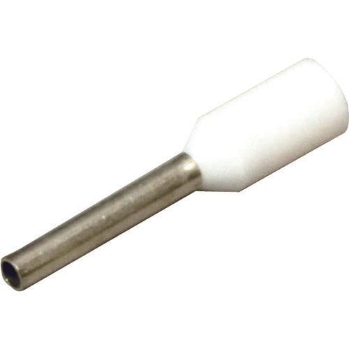 Nichifu Ferrule (100 pieces x 5 PK) White NFG 0.5-8-WHI 1 set