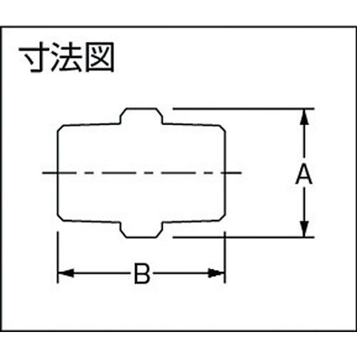 KAKUDAI 水道配管用継手 砲金ニップル 呼び径R3/4 6128Y-20 1 個