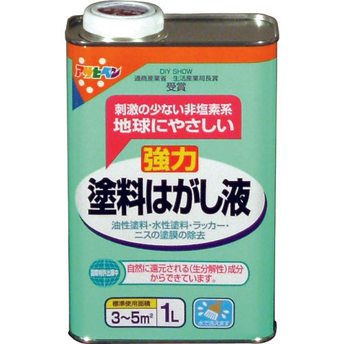 アサヒペン 塗料はがし液 1L 572295 1 個