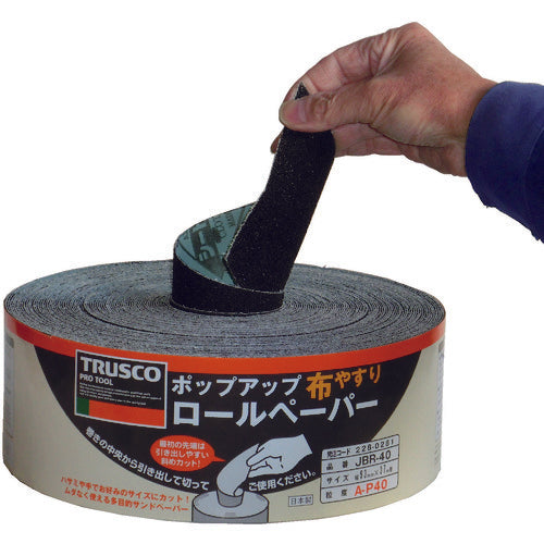 TRUSCO Pop-up Roll Paper 93mm x 37m #100 JBR-100 1 roll