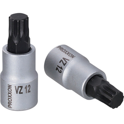 PROXXON XZN 트리플 스퀘어(스플라인) 비트 소켓 1/2” 12mm 83325 1개