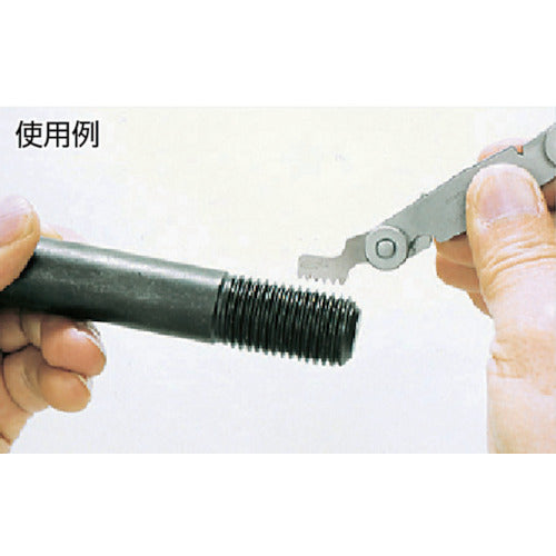 TRUSCO 피치 게이지 측정 범위 1.0 ~ 11.5mm 60 ° 22 매 159 1 개