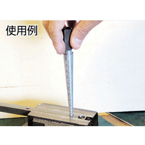 TRUSCO 管用テーパーゲージ 測定範囲1.0〜6.0 TG-710A 1 個