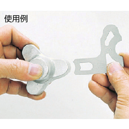 TRUSCO 방사형 게이지 L 형 측정 범위 17.5 ~ 21.0 8 매 세트 L300MD 1 S