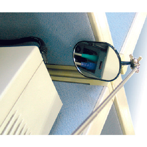 TRUSCO Antenna Type Inspection Mirror, Round, 20mm, TT-20M, 1 piece