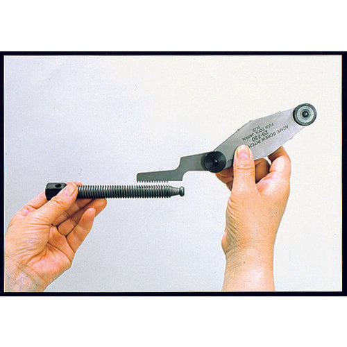 TRUSCCO Acme 스크류 피치 게이지 측정 범위 2-20mm 12매 세트 30-720 1개