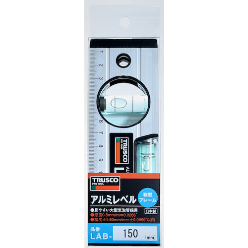 TRUSCO Box-type aluminum level 150mm LAB-150 1 unit