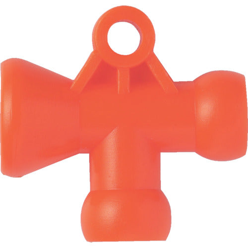 TRUSCO Coolant Liner T-type Fitting Size 1/2 (10 pieces) CL-4F03 1 bag