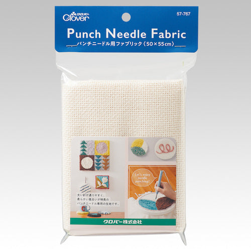 CLOVER Punch Needle Fabric 50X55cm 57-767 1 pc