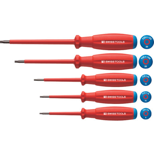 PB Swiss Tools SwissGrip Insulated Screwdriver Set 58549 1 S