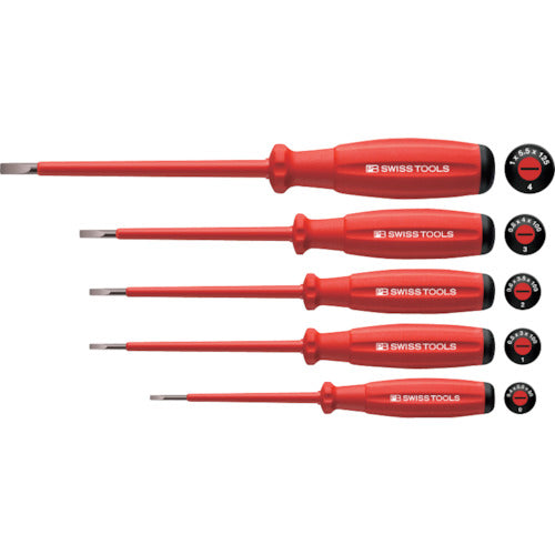 PB Swiss Tools SwissGrip Insulated Screwdriver Set 58538 1 S