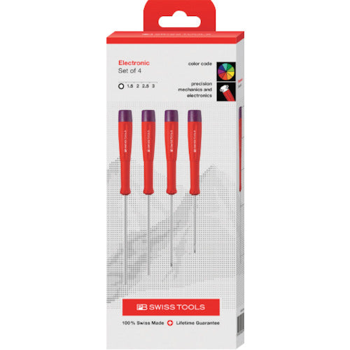 PBスイスツールズ スイスグリップ精密六角ドライバーセット(BOX) 8625CBB 1 S