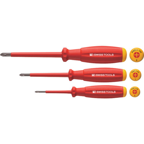 PB Swiss Tools SwissGrip Insulated Screwdriver Set 58548 1 S