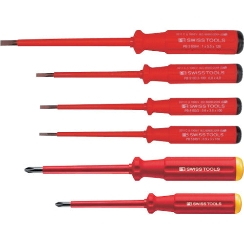 PB Swiss Tools Electro Insulated Screwdriver Set 5542 1 S