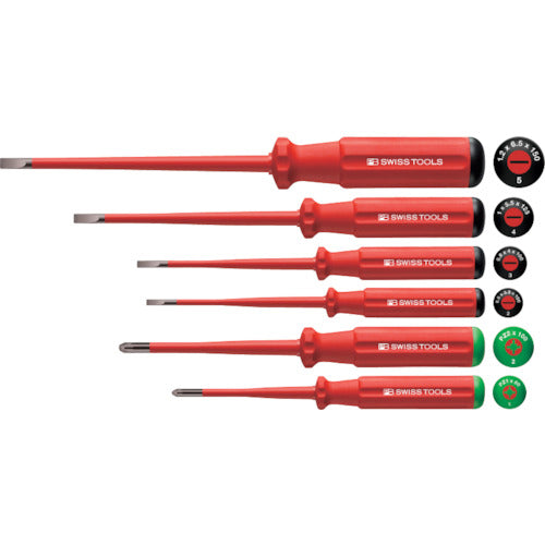 PB Swiss Tools Electro-insulated Slim Screwdriver Set 5543SL 1 S